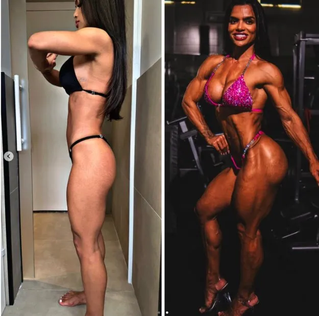 Evolução em destaque — antes e depois, perfil